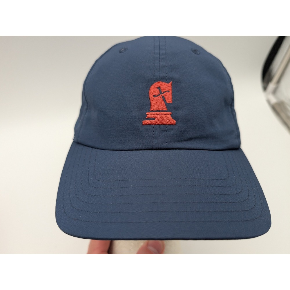 The Normal Brand Saint Louis Bank Chess Knight Navy Blue Adjustable Baseball Hat